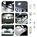 Neferta 42 PCS Car Interior LED Light Combination Set, T10 31 mm 36 mm 41 mm Reading Light License Plate Light, Wide Angle Super Bright Lighting Plug and Play Bulb, Universal for Cars (White)