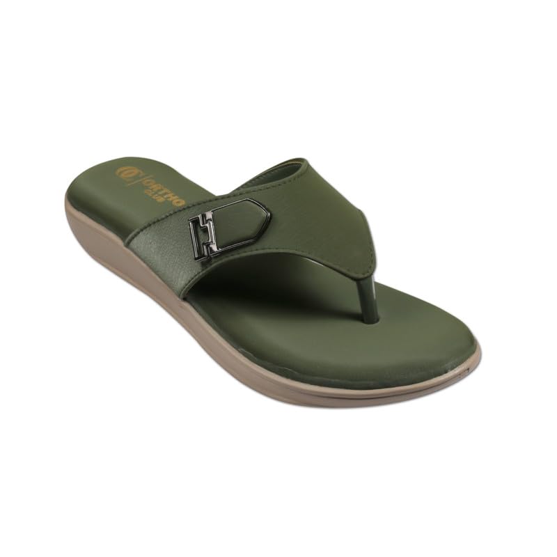 Image of ORTHO CLUB Fancy doctor slippers | Stylish chappal for women | Comfortable flat sandals for women stylish