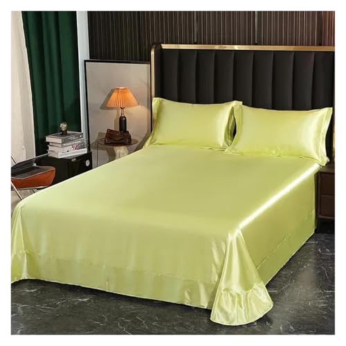 Drap de lit en soie mûrier 140x190 avec drap housse et taie d'oreiller satin - 2