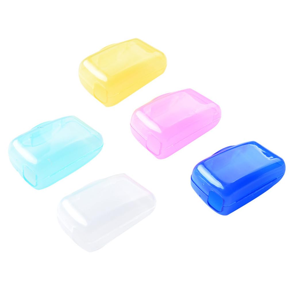 5x PP Toothbrush Cap Portable Reusable Washable Replacement Odorless Waterproof Toothbrushes Case Holder Accessories