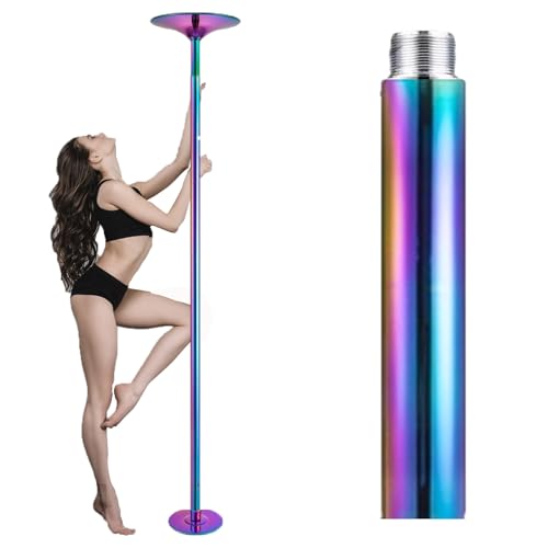 Genérico Barra de Baile portátil sin taladros para el hogar - Barra de Striptease Colorida para Apartamentos, fácil instalación, Calidad Profesional, Ideal para Principiantes y entusiastas del Fitnes