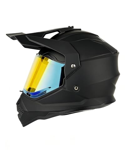 Image of Orthrus Youth Dirt Bike Helmet DOT Kids Dual Sport Full Face Helmets