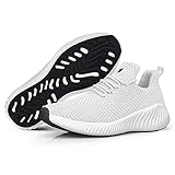 Sumotia Fashion Sneakers for Women Lightweight Walking Shoes for Women Breathable Athletic Sports Gy