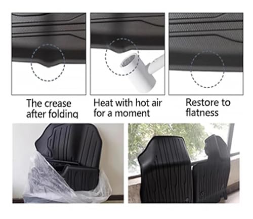 Tapis de coffre Dacia Spring étanche avec bords surélevés et doublure lavable - 6