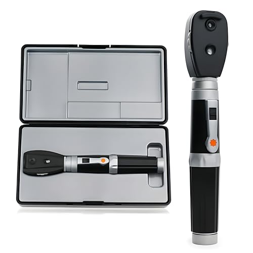Image of MCP Ophthalmoscope OP-10 for eye, Portable Handheld Direct Ophthalmoscope 5 different Apertures with Storage Box