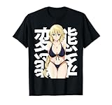 Japonés Anime Fans Lascivo Waifu Otaku Camiseta