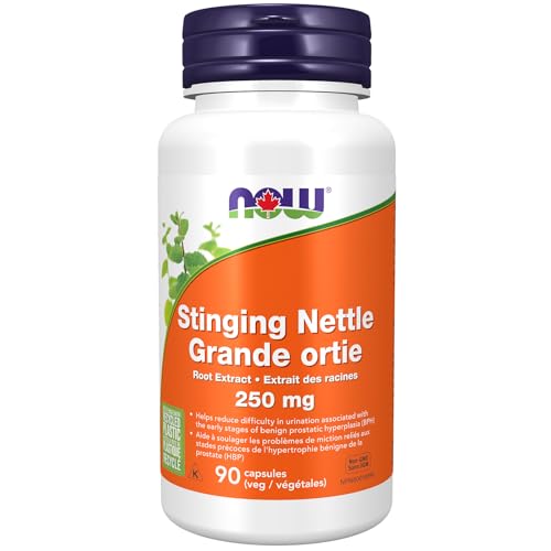 NOW Supplements, Stinging Nettle Root Extract (Urtica dioica) 250 mg, Supports Prostate Health*, 90 Veg Capsules