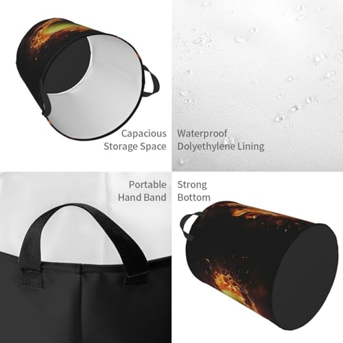 Panier à linge pliable grand format imperméable pour éliminer le désordre