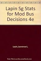 Study guide to accompany Statistics for modern business decisions: A self-paced approach 0155837761 Book Cover