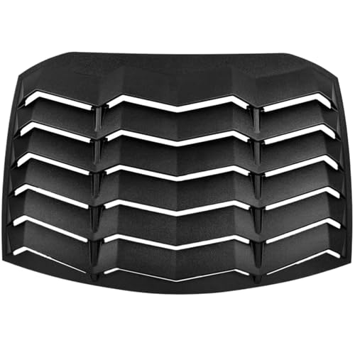 Rear Window Louver Matte Black Windshield Sunshade Cover Compatible for Toyota GT86/ Scion FR-S &/ Subaru BRZ 2013-2020