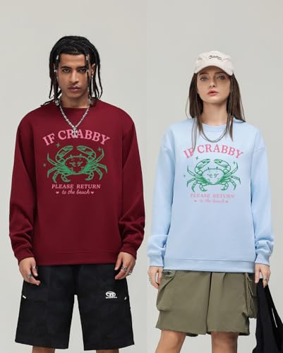 If Crabby Return To The Beach Sweatshirt2