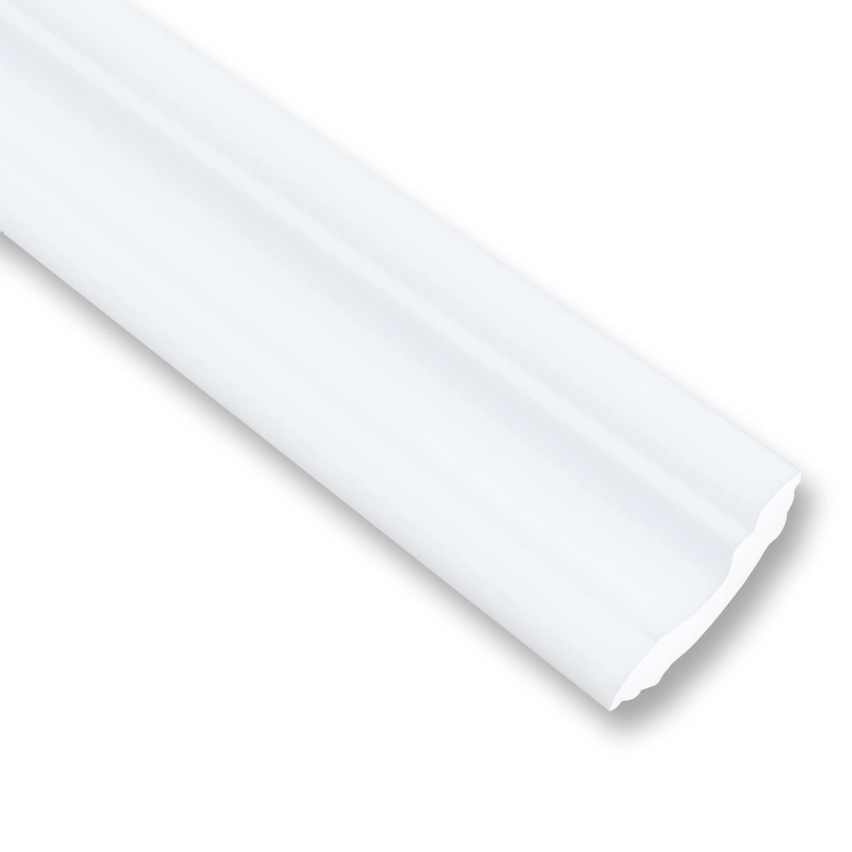 Moulures de plafond en polystyrène XPS - 20 m - Moulures en stuc - Baguette de finition blanc - 30 x 30 mm - Profilés décoratifs en polystyrène - Moulures décoratives - Paquet économique NC40