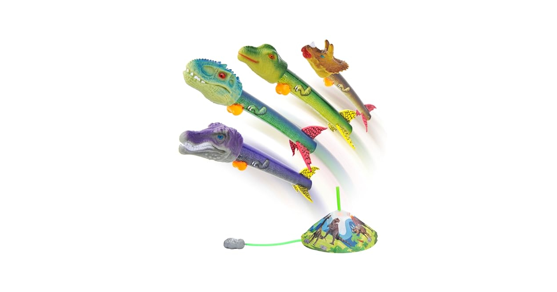 70’s Dinosaur Blasters (B) / 恐竜 ブラスター 70's Dinosaur Blasters (A) / 恐竜 ブラスター - TOYS & JUNKS