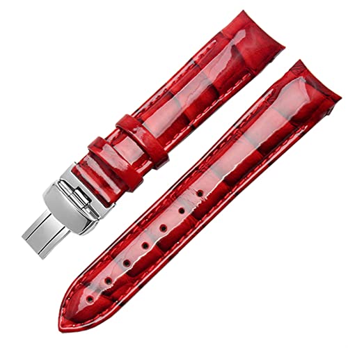 Bande de montre en cuir véritable pour Tissot T035 T035210A bracelets noir
