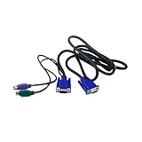 hacer cable vga para ps2  Cablematic - Cable especial conmutador KVM VGA PS2 tipo HD15 miniDIN 1.8m