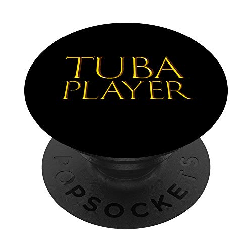 Tuba Player Best Wind Lecteur de tuba PopSockets PopGrip Interchangeable Cover