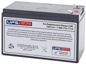 Exide EP1229W 12V 7Ah Sealed Lead Acid Replacement Battery