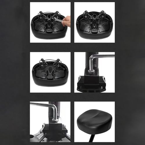 Selle de vélo ergonomique et résistante aux chocs pour cyclisme durable