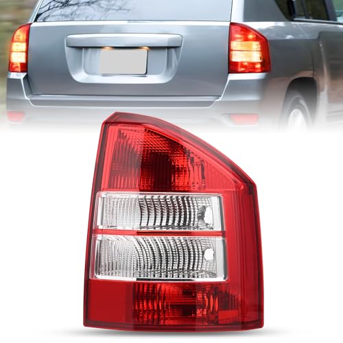 Image of Nilight Taillight Assembly Compatible with 2007 2008 2009 2010 Jeep Compass
