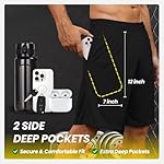 BALENNZ Athletic Shorts for Men with Pockets and Elastic Waistband Quick Dry Activewear - Image 2
