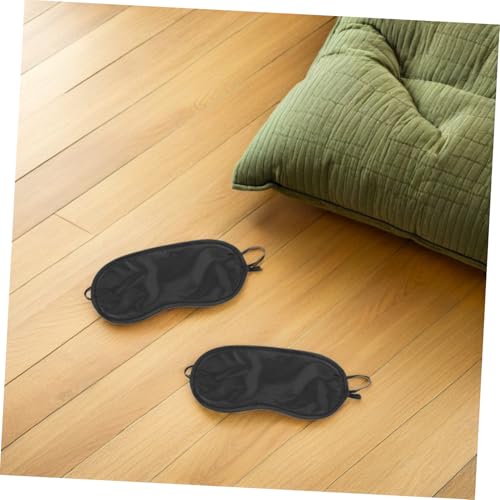 Bandeau yeux sommeil léger et confortable : pack de 35 masques noirs