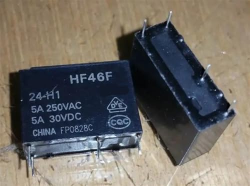 Relé HF46F 12-HS1 de 12V para solucionar fallos de encendido en módulos electrónicos