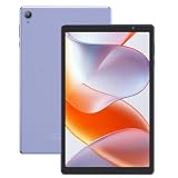 10 Inch Tablet with 32GB Storage, Quad-Core Processor, HD IPS Touchscreen, 6000mAh Battery, Dual Camera, WiFi 6, Bluetooth, Type-C, Expandable to 1TB, Purple – GMS Certified, Eye Protection Mode