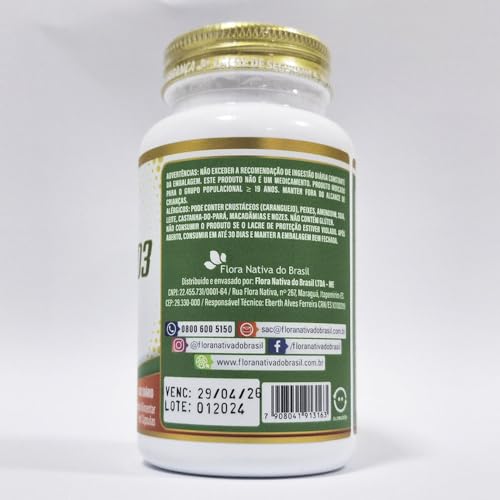 Kit Vitamina C + Vitamina D3 + Zinco 3x 60 Cápsulas - Flora Nativa