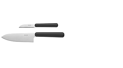 IKEA FORDUBBLA 2 Piece Knife Set, Grey Color