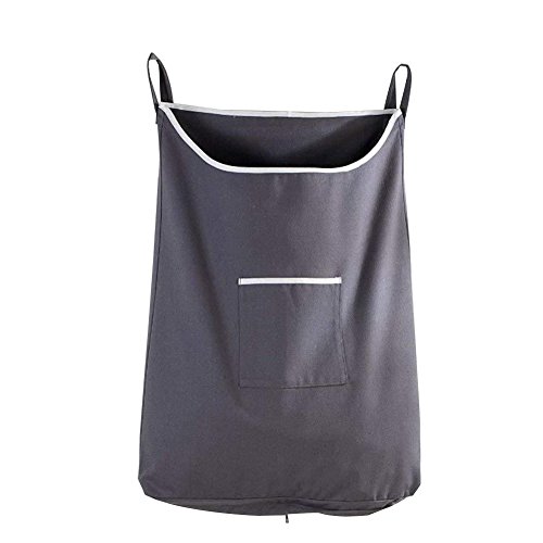 DZAY Cesto para la ropa sucia para colgar en la puerta, bolsa de lavandería extragrande para camping, bolsa de tela para colgar en la puerta, para dormitorio, baño, dormitorio Cover