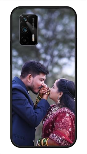 Image of NDCOM for Customised Realme X7 Max 5G Back Cover | Realme GT 5G Back Cover DIY Personalised Photo Design | Customized Gift Custom Text Name Printed Metal Case