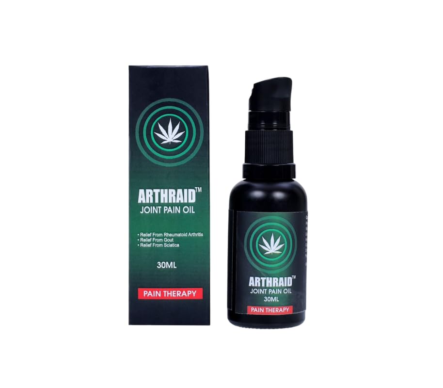 Sponsored Ad - Joint Pain Oil - Fast-acting Relief, Soothes Aches, Enriched with Hemp Seed Oil,100% Natural.