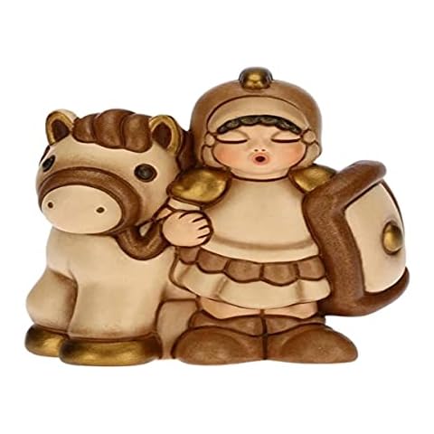 THUN - Figura Belén Soldado con Caballo - Decoraciones Navidad Casa - Línea Belén Clásico Cover