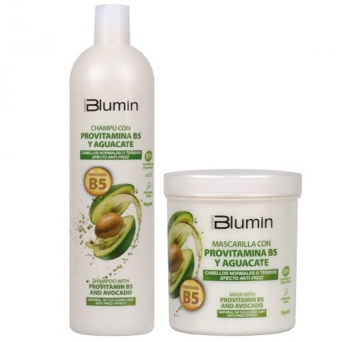 Tahe Pack Champú + Mascarilla efecto anti-frizz Aguacate y Provitamina B5