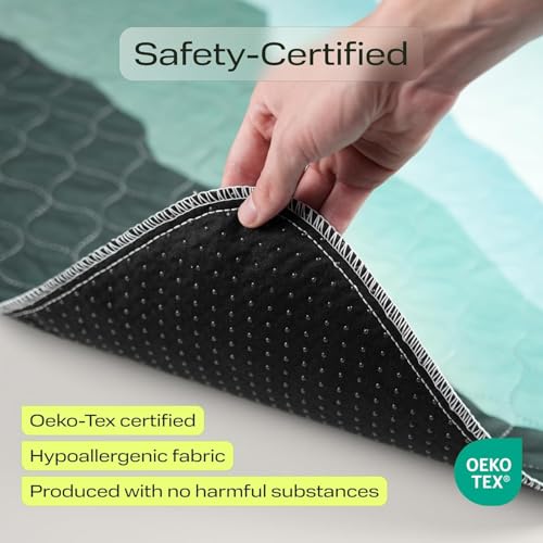 Image of PETSPY Washable Pee Pads for Dogs - Super Absorbent Reusable Puppy Training Pads - 100% Waterproof, Leak-Proof & Non-Slip Whelping Pads for Pet Housebreaking