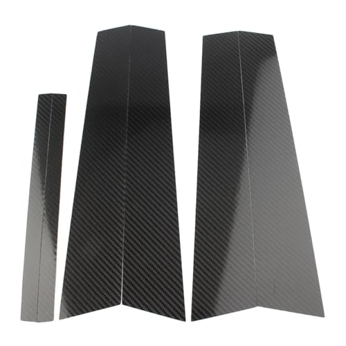 Embellecedor de pilar de ventana autoadhesivo para BMW E90, moldura de puerta resistente 4