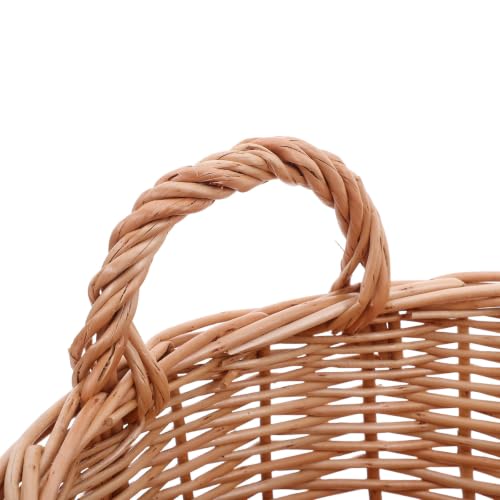 Cesta para pan de mimbre con asas para evitar la humedad en tus alimentos 4