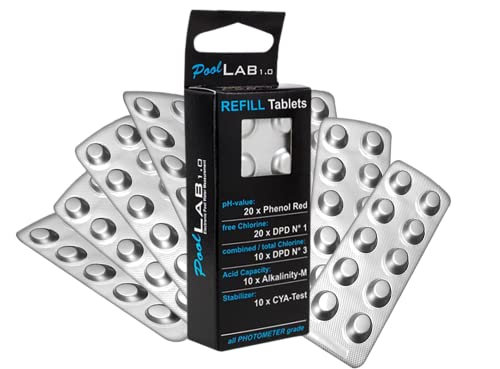 Refill Pack für PoolLAB® 1.0 Inhalt: 70 Tabletten Cover