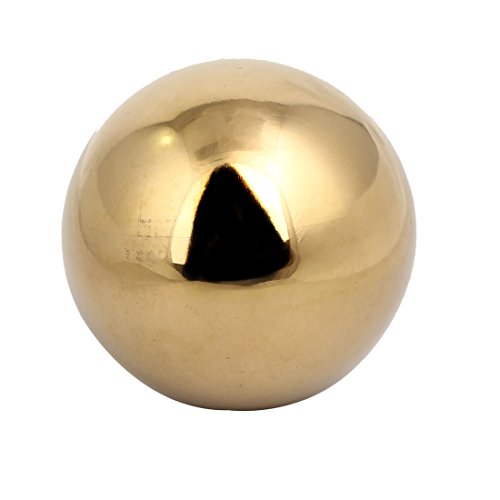 Aexit 90Mm 304 Construction Hardware Stainless Steel Cap Ball Gold Tone For Handrail Stair Newel Post Model:94As326Qo402 #TOP23