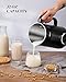KIDISLE 32oz Automatic Soy Machine for Homemade Almond, Oat, Coconut, Soy, Plant Based Milks and Non Dairy Beverages with Delay Start/Keep Warm/Self-Cleaning/Boil Water, Black