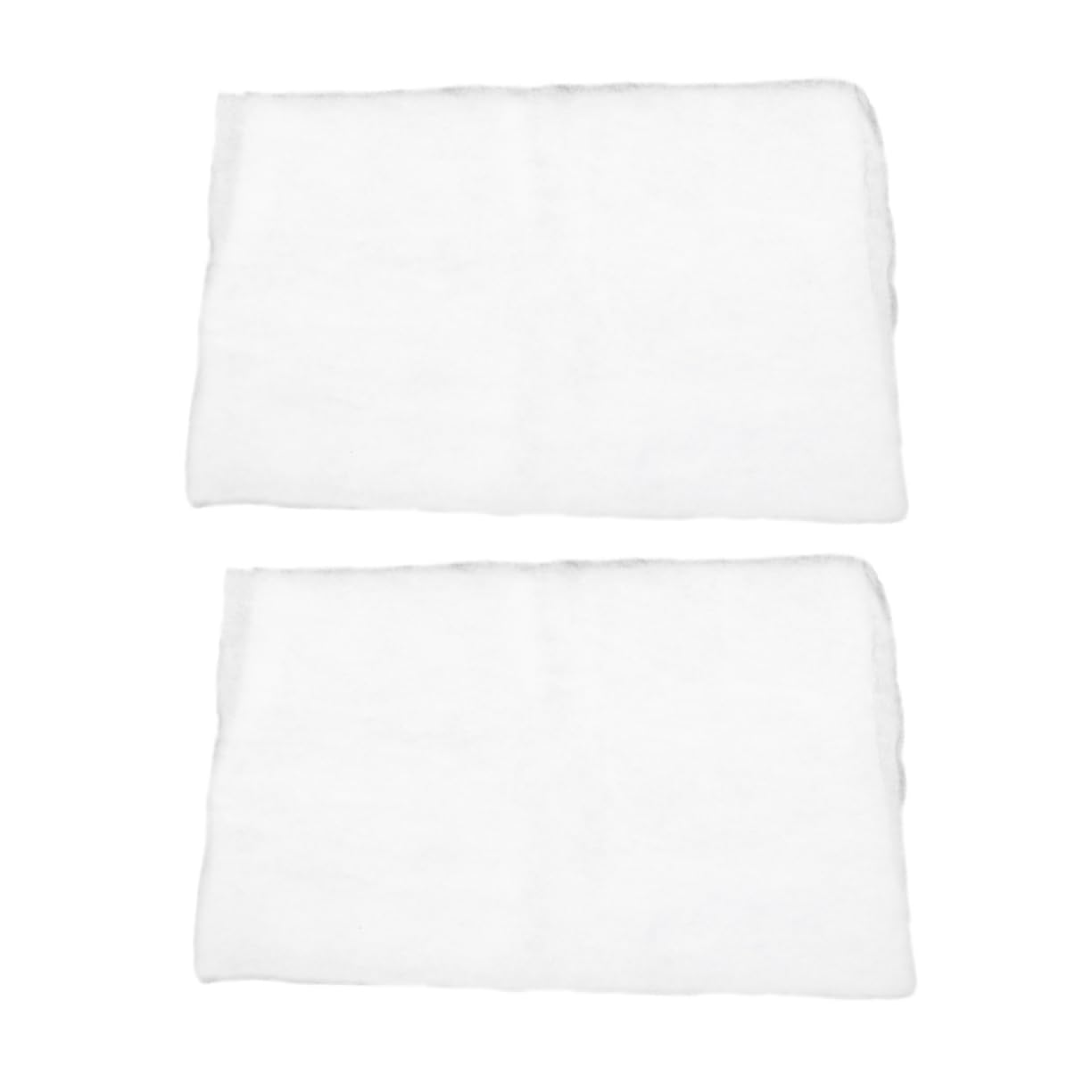 STOBAZA Realistic Faux Snow Blanket Set 2pcs Christmas Village Blanket Indoor Winter Decor Safe for Boys and Girls DIY Craft Accessory