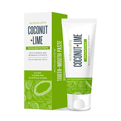 Schmidt's  Coconut and Lime Tooth and Mouth Paste 133 g