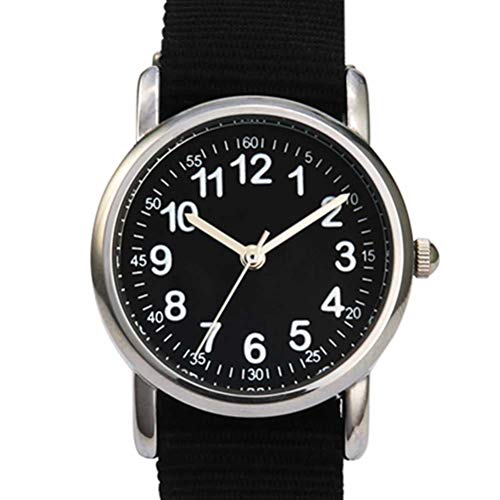 Relógio de pulso-Relógio trançado pulseira impermeável relógio de pulso de quartzo moda relógio infa