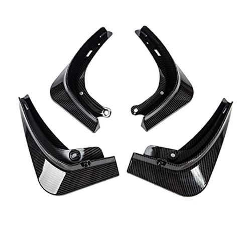 �Ԃ̃}�b�h�t���b�v For Tesla for Model 3 4Pcs Car Mud Flaps Mudguards Splash Guards for Fender Front Rear Wheel Mudguard for Fender(4)