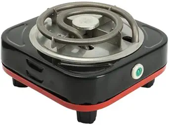 RUSTPROOF CLASSY MINI PORTABLE 500WATTS SHOCKPROOF RADIANT COOKTOP, Red,Black WLSP-NEW-HOT 10