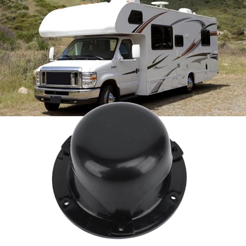 Entlüftungskappe für Hydraulikanlage aus geruchsbeständigem ABS, einfache Installation, Entlüftungsabdeckung für hydraulisches Dach, geeignet für Anhänger (black)
