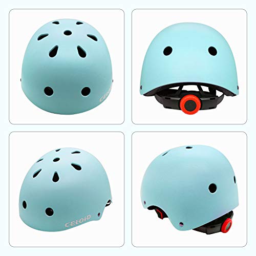 Image of Kids Bike Helmet,Toddler Skateboard Helmets for Ages 2-3-5-8-14 Years Boys Girls，Adjustable Multi-Sport Bicycle Skateboarding Football Roller Skating Scooter Rollerblade Balance Bike Helmet