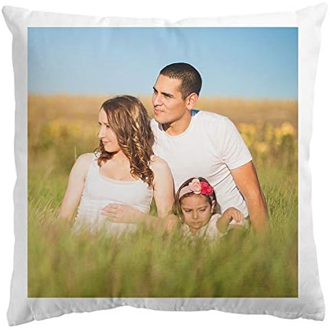 Personalised Photo Pillow Cushion Cover Sofa Home Décor Custom Gift Birthday Wedding Keepsake Cover