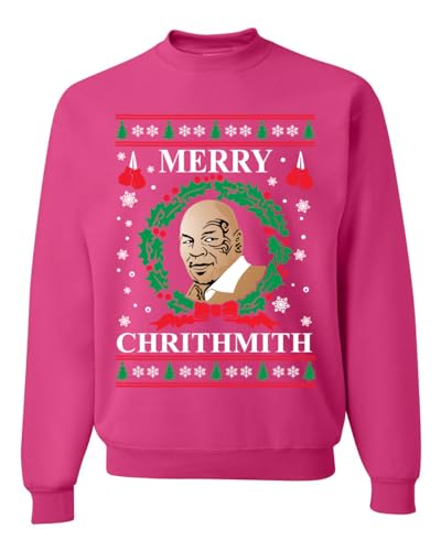 Wild Bobby Merry Chrithmith Ugly Christmas Sweater Unisex Crewneck Graphic