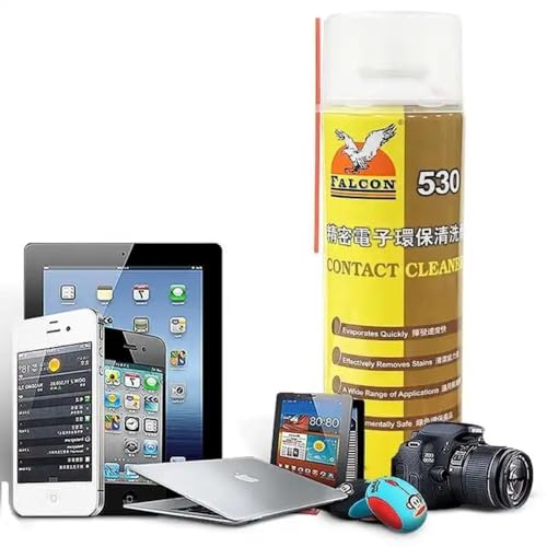 Image of Falcon 530 Electronic Cleaner 550ml - Powerful Electronics Cleaning Solution | Safe for Delicate Components